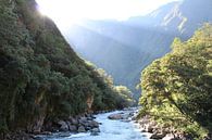 Incatrail - Fluss am Machu Picchu Peru von Berg Photostore Miniaturansicht