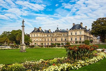 View to the Jardin du Luxembourg in Paris, France van Rico Ködder