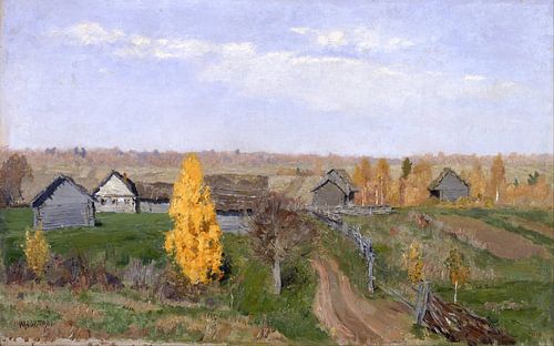 Isaac Levitan - Golden autumn - 1889