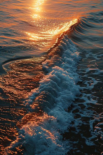 Goldene Stunde am Meer von fernlichtsicht