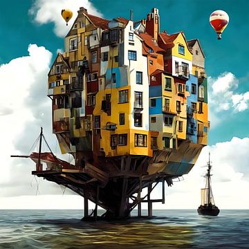 Wonderful living on the water by Gert-Jan Siesling
