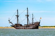 Houten piratenschip van Hans Verhulst thumbnail