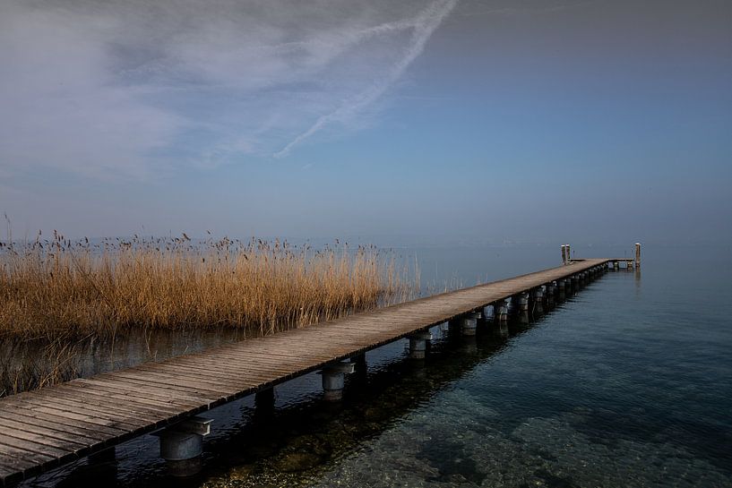 Landungssteg Gardasee, Italien von Winne Köhn