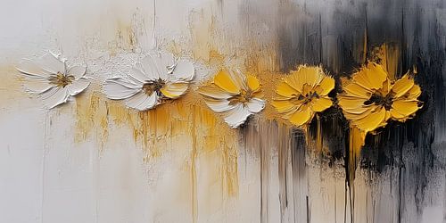 Bloemen in Abstracte Harmonie
