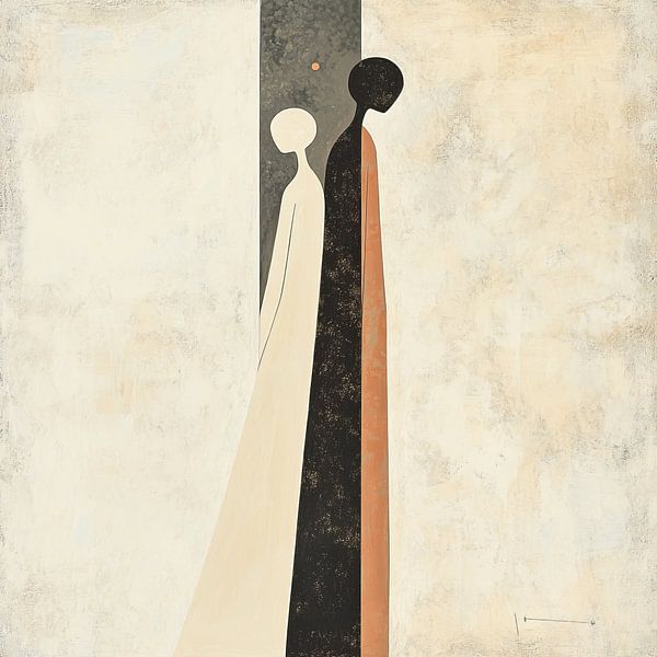 Beige Rust Kunst van Zen en Meer
