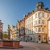 Marktbrunnen am Schlossplatz von Wiesbaden von Christian Müringer