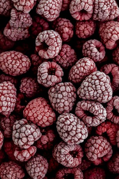 Gefrorene Himbeeren von Nina van der Kleij