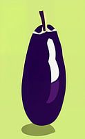 Es ist nicht mehr zu auberginefarben