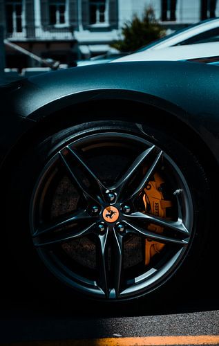 Ferrari Wheel Detail