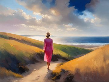 Een wandeling in de duinen van Jolique Arte