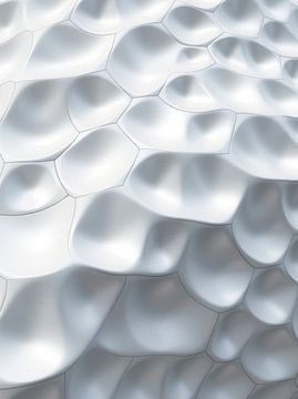 Quecksilbrige Gezeiten: Ein leuchtendes, nahtloses Mosaik