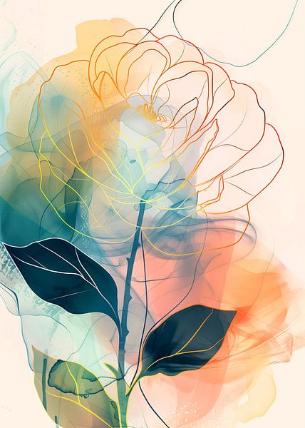 Wildflower Evergreen flowers 26 rose by JBJart Justyna Jaszke