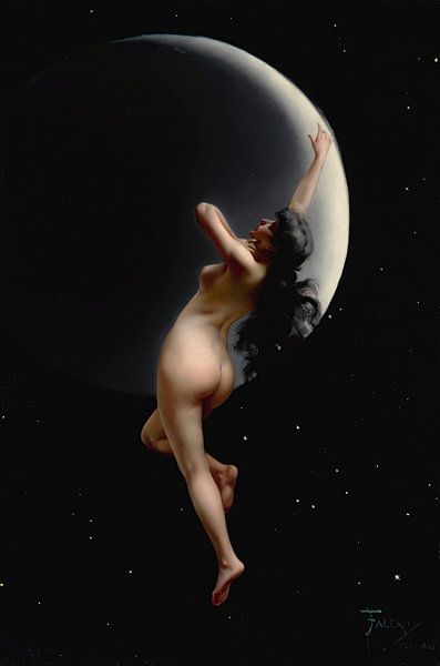 Nacht, Luis Ricardo Falero van Meesterlijcke Meesters