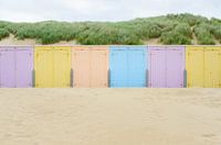 Strand cabines in Domburg