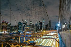 Brooklyn Bridge After Dark