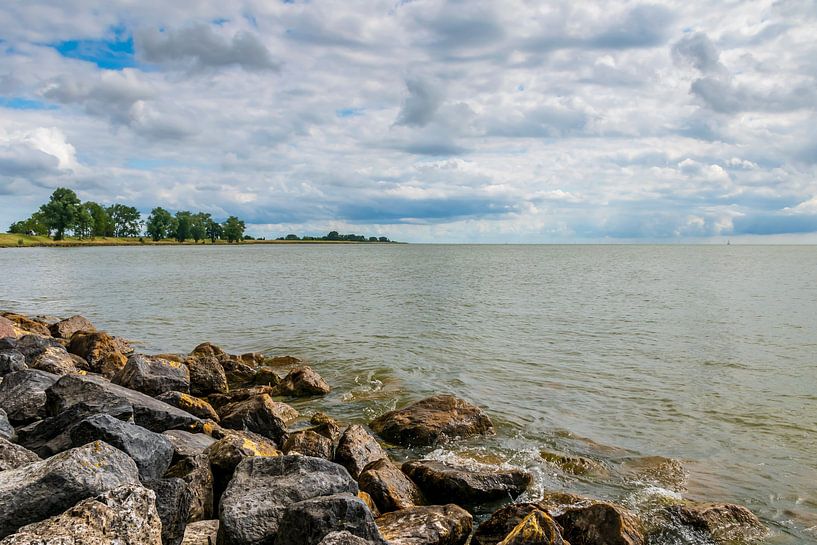 Water and clouds by Arjan van der Veer