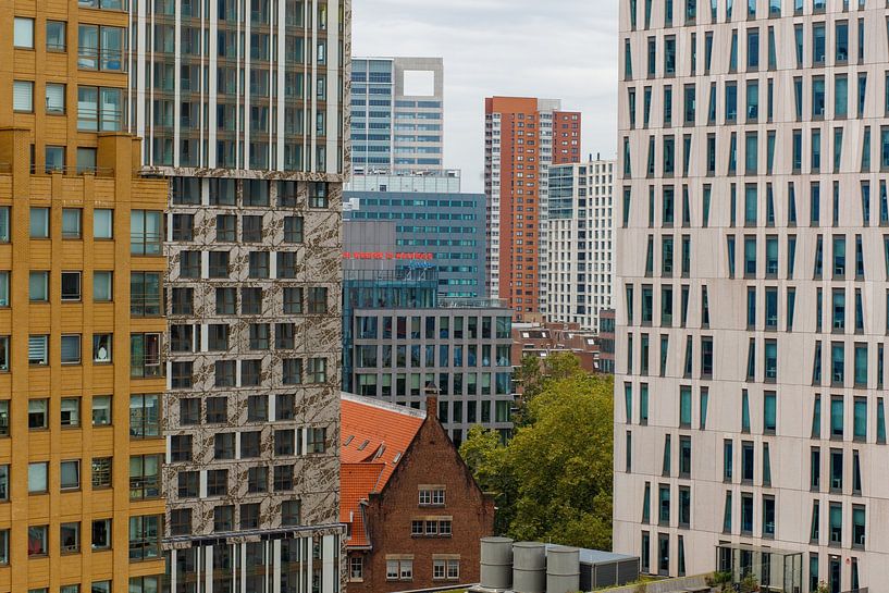 Paysage urbain de Rotterdam par Jim van Iterson