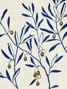 Olive Branch - Blue