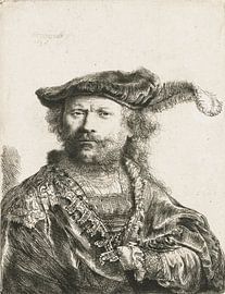 Rembrandt, Self-portrait by Atelier Liesjes