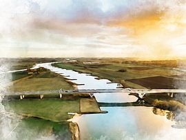 J. Sacharovbrücke, Wageningen, Gelderland. von Danny de Klerk