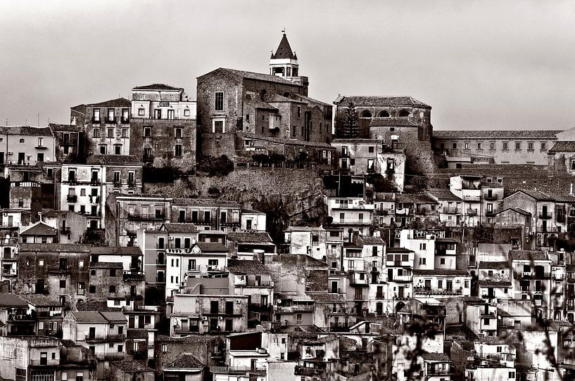Sicilian, deserted mountain village by Silva Wischeropp