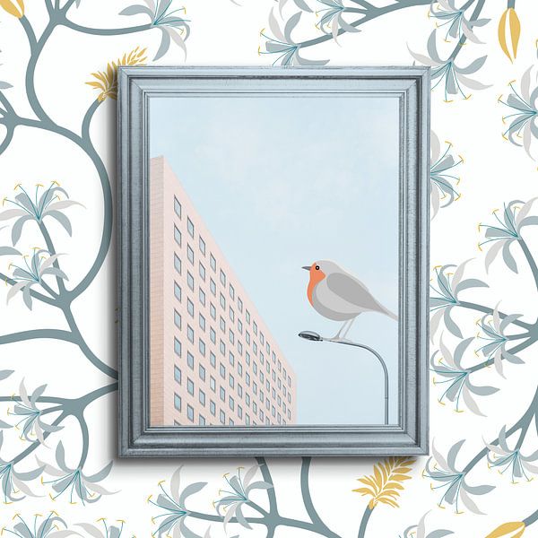 Paintings of City Birds von Marja van den Hurk
