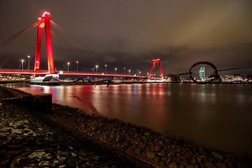 Rotterdam Willemsbrug van Rene Van Putten