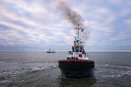 Sleepboot Waterstraat van Jan Georg Meijer