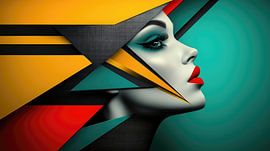 Geometry of silence by Klaus Tesching - Art-AI