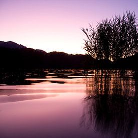 Lago de Levico Terme Sunset by Alex Sievers