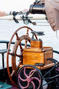 Ruder eines Schiffes in Kampen