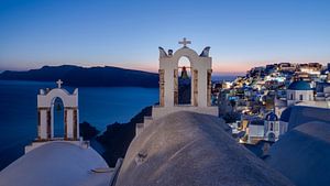 Santorin - Oia in der blauen Stunde
