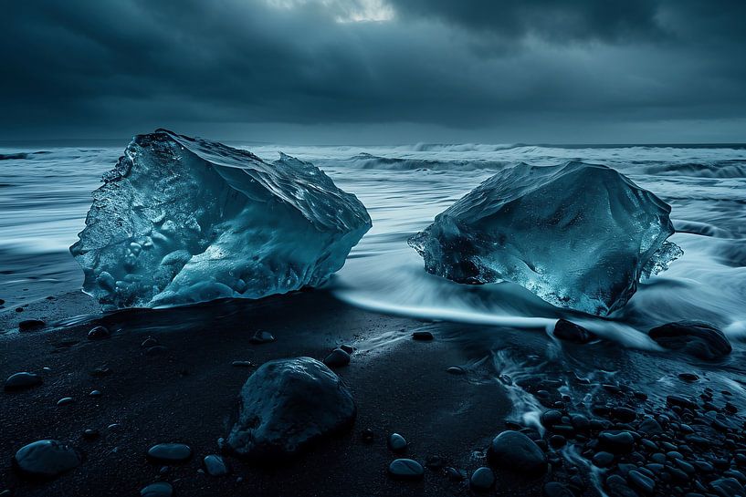 Eisberg von fernlichtsicht