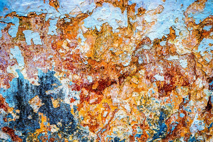 alte Mauer im Niedergang von Fred Leeflang