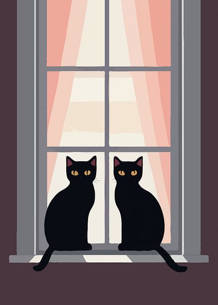 Couple Cat by Rizal Azhari
