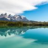 De Cordillera Paine in Torres del Paine van Gerry van Roosmalen