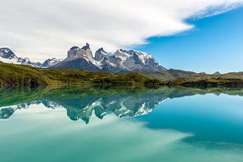 Der Cordillera Paine in Torres del Paine