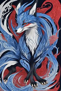 The blue fox
