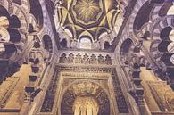 Die Mirabe der Mezquita in Cordoba, Spanien von Fotografiecor .nl Miniaturansicht