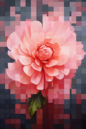 Nature morte Fleur Pixel