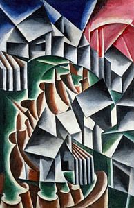 Lyubov Popova - Birsk (1916)