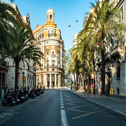 Morning Light on Calle de la Paz, Valencia