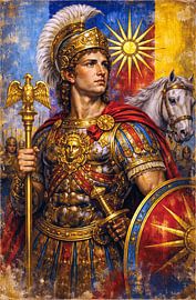 Painting of Alexander the Great. by Johannes