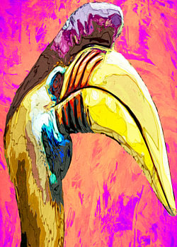 abstracte vogels