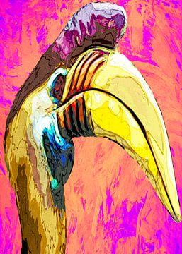 abstracte vogels van irvan halim