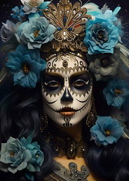 Sugar skull beauty by haroulita
