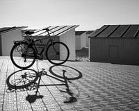 Belgisches Fahrrad am Meer