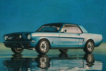 The Ford Mustang GT Edition From 1964 by Jan Keteleer
