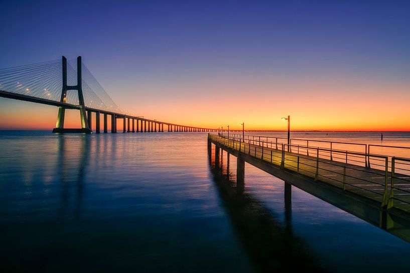 Ponte Vasco da Gama - Lisbon - Portugal by Achim Thomae Photography