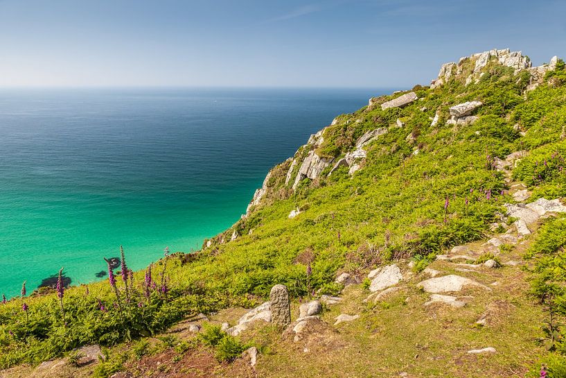 Coast at Zennor, Penwith Peninsula, Cornwall by Christian Müringer